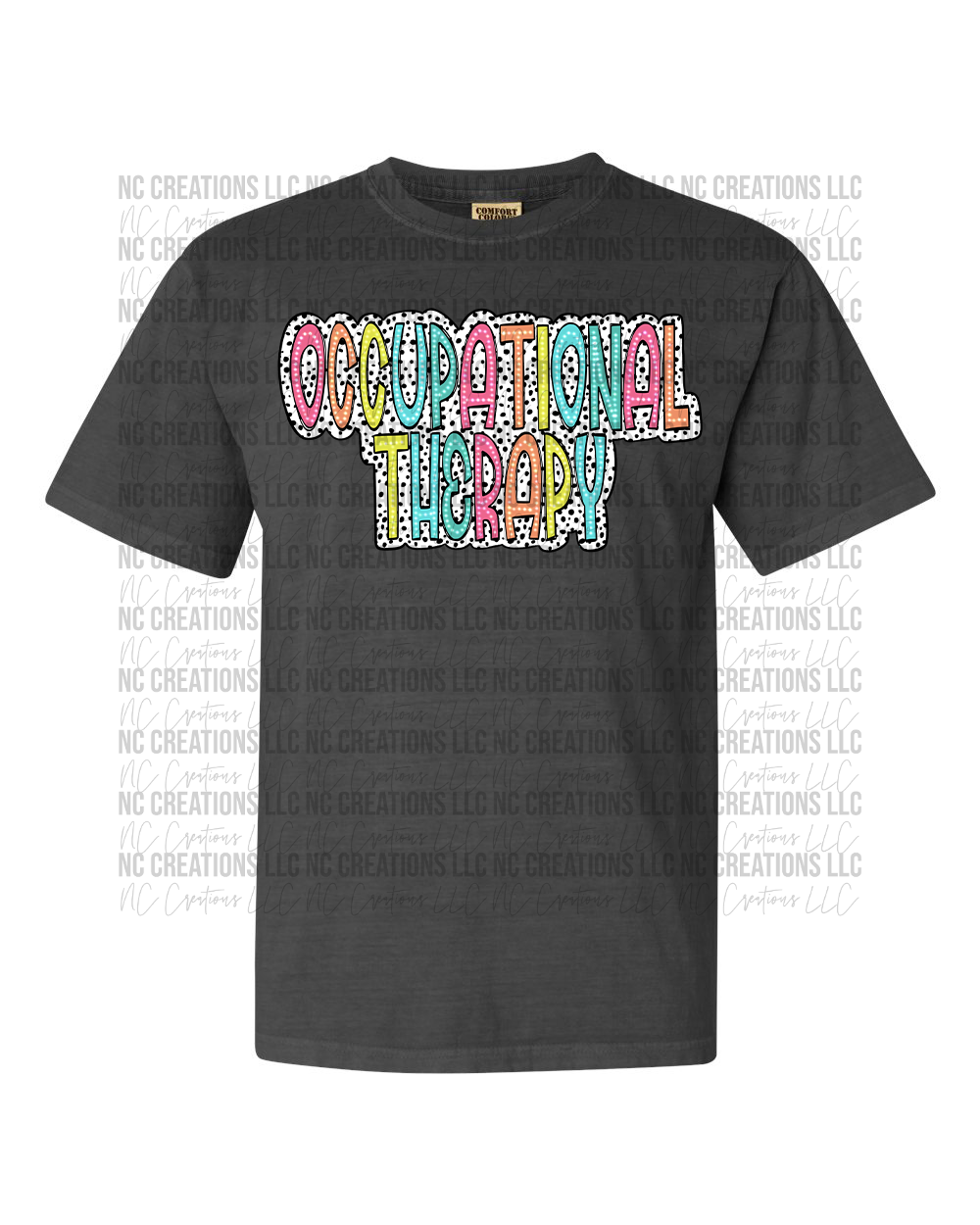 Occupational Therapy Bright Dalmatian Dots