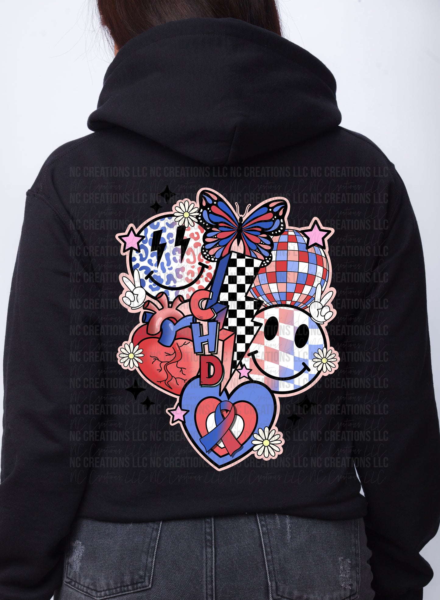 Camiseta gráfica de concientización sobre enfermedades coronarias