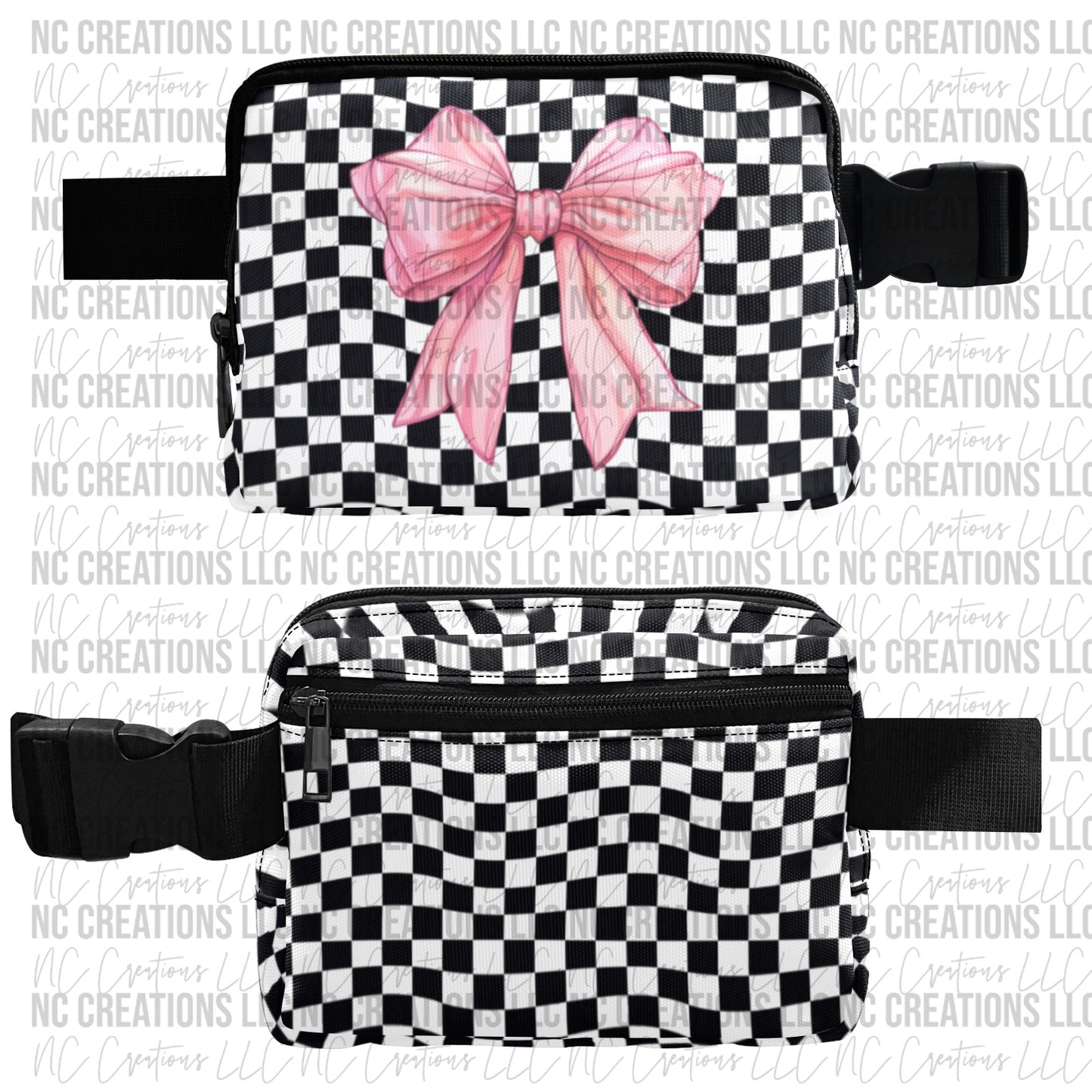Coquette Pink Belt Bag