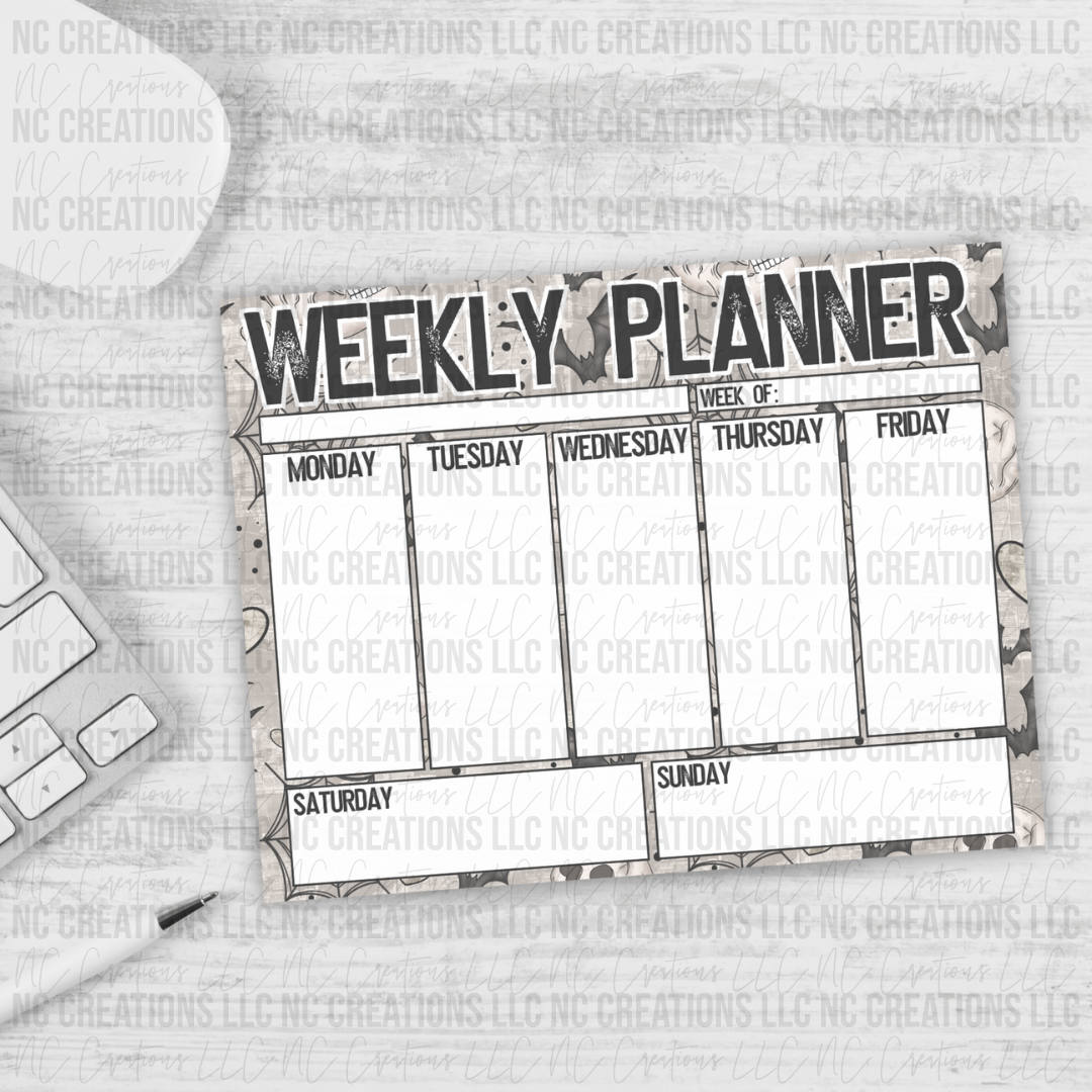 Weekly Planner Pages