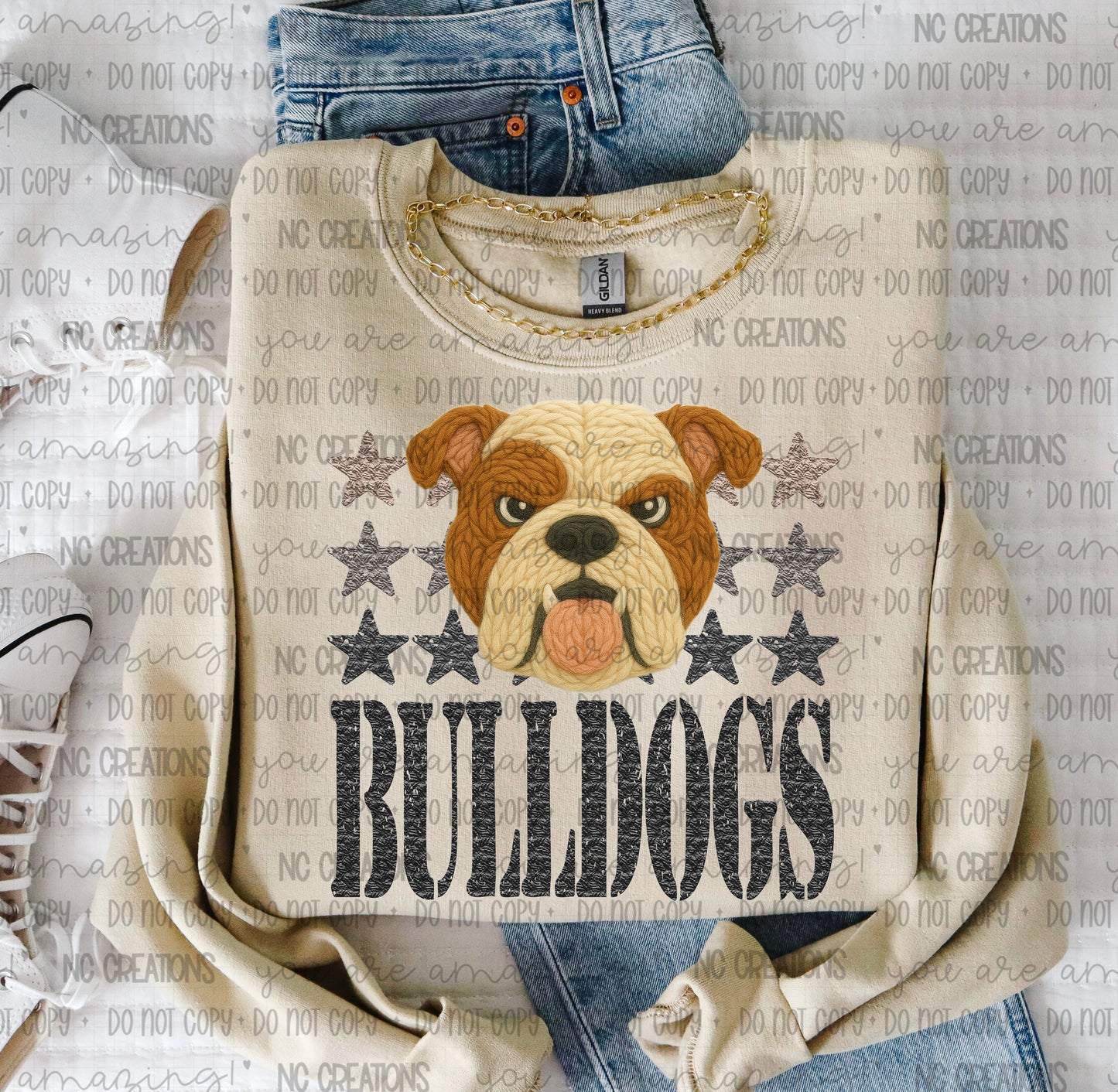 Bulldogs Yarn Mascot