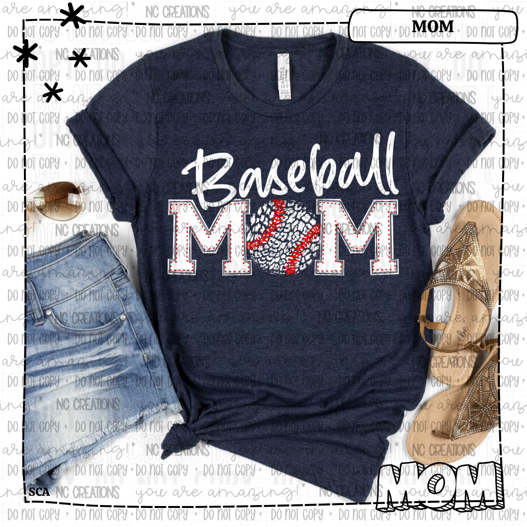 Baseball Mom 2-Color
