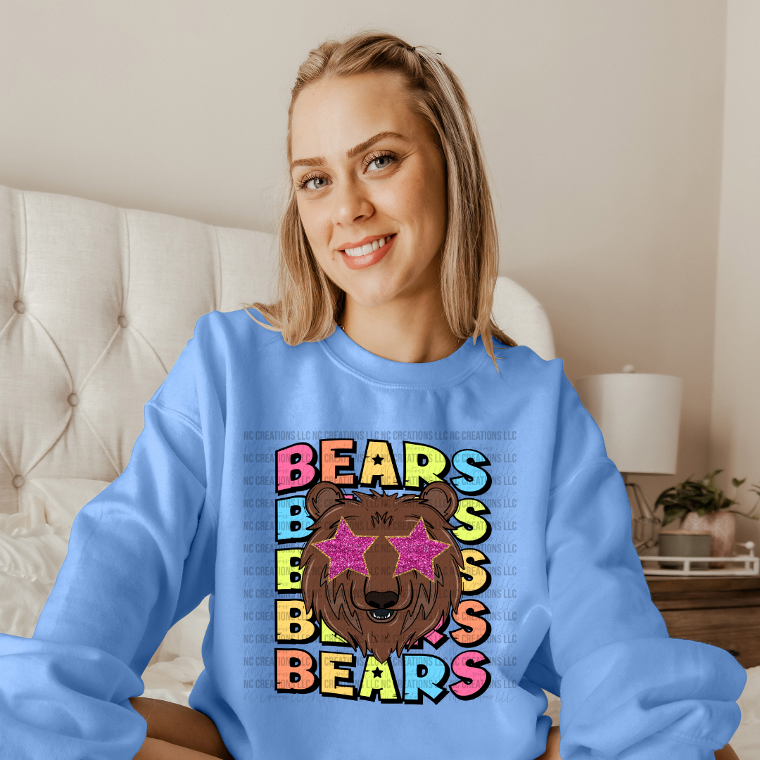 Bears Preppy Mascot