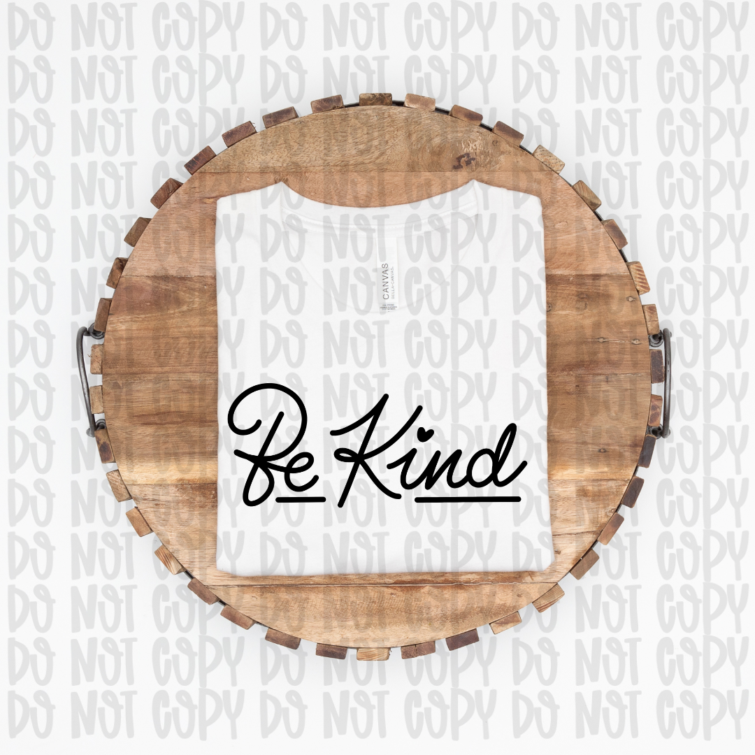 Be Kind Hand Lettered