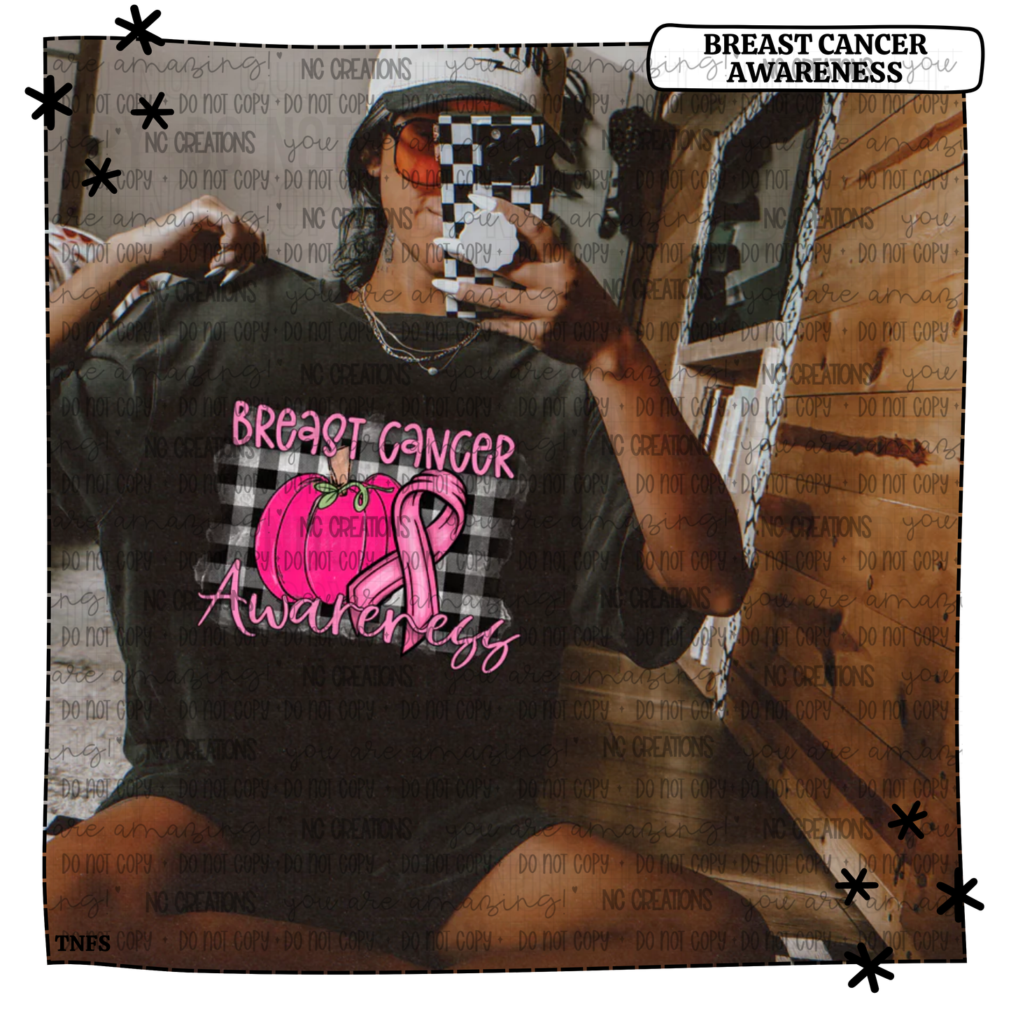 Breast Cancer Awareness Plaid