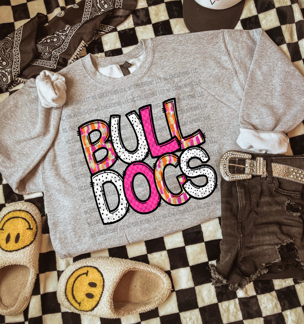 Bulldogs Preppy Mascot