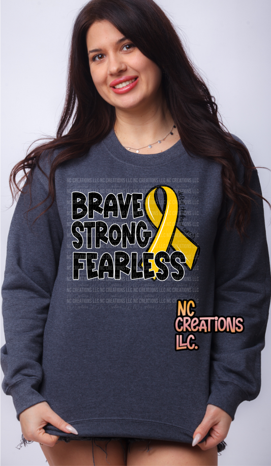 Childhood Cancer Awareness Sweatshirt