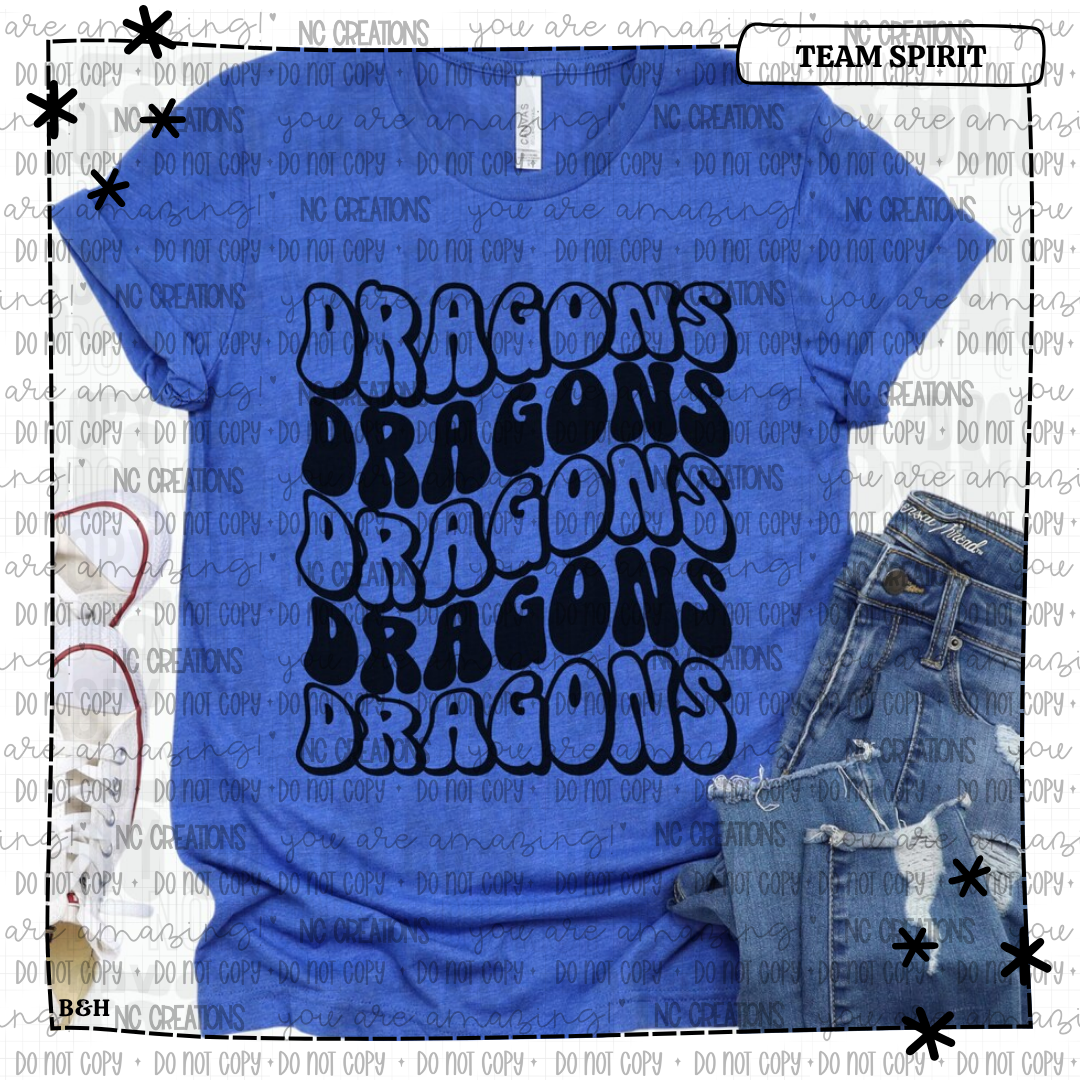 Dragons Stacked