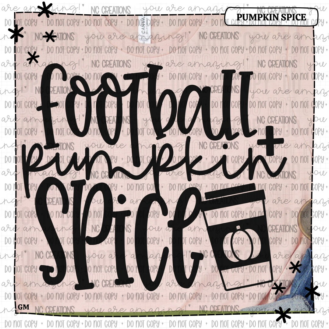 Football + Pumpkin Spice
