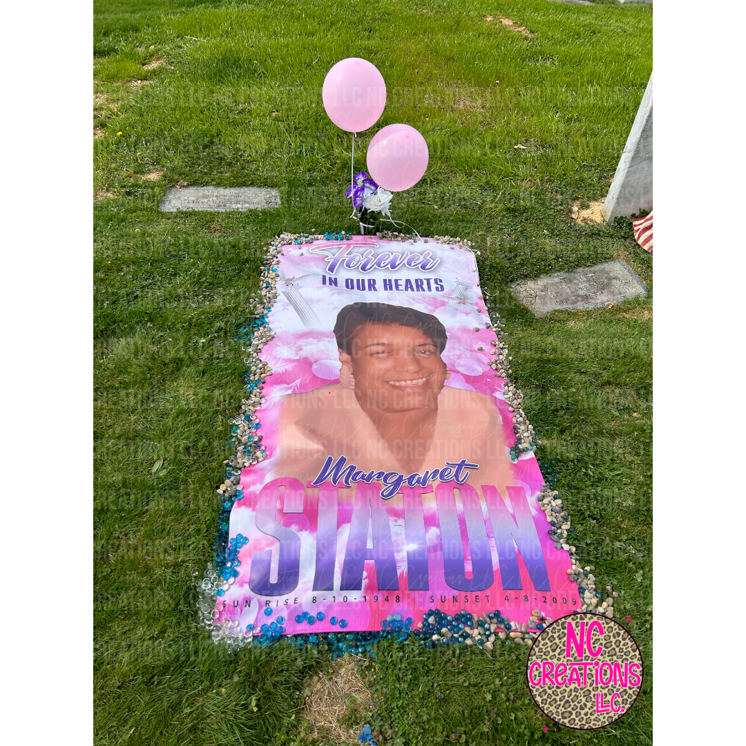 Custom Grave Blanket