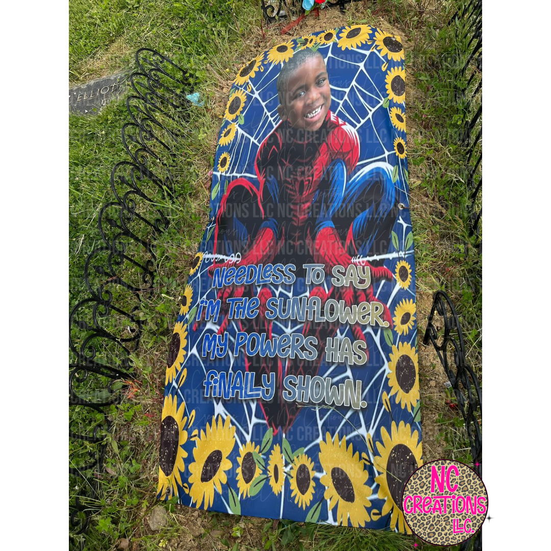 Custom Grave Blanket