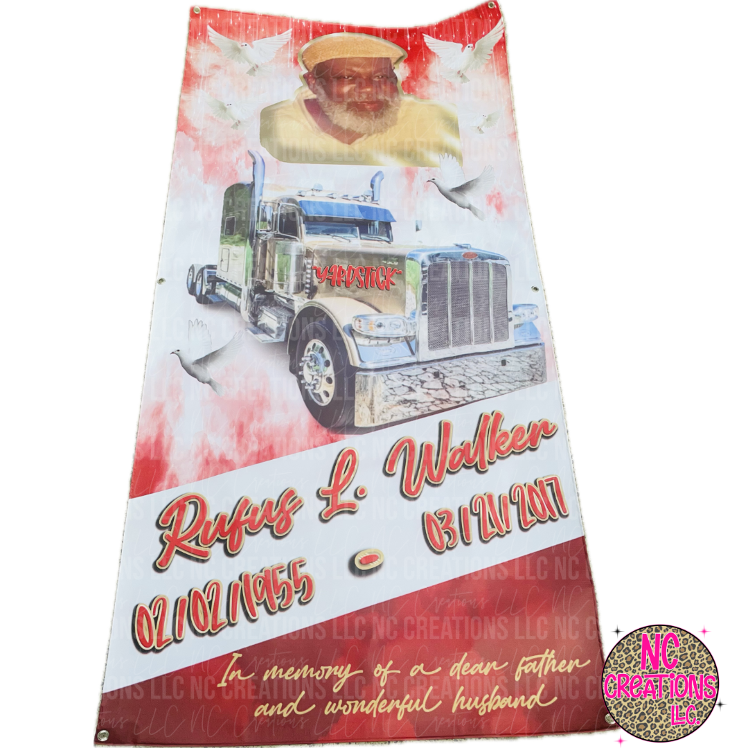 Custom Grave Blanket