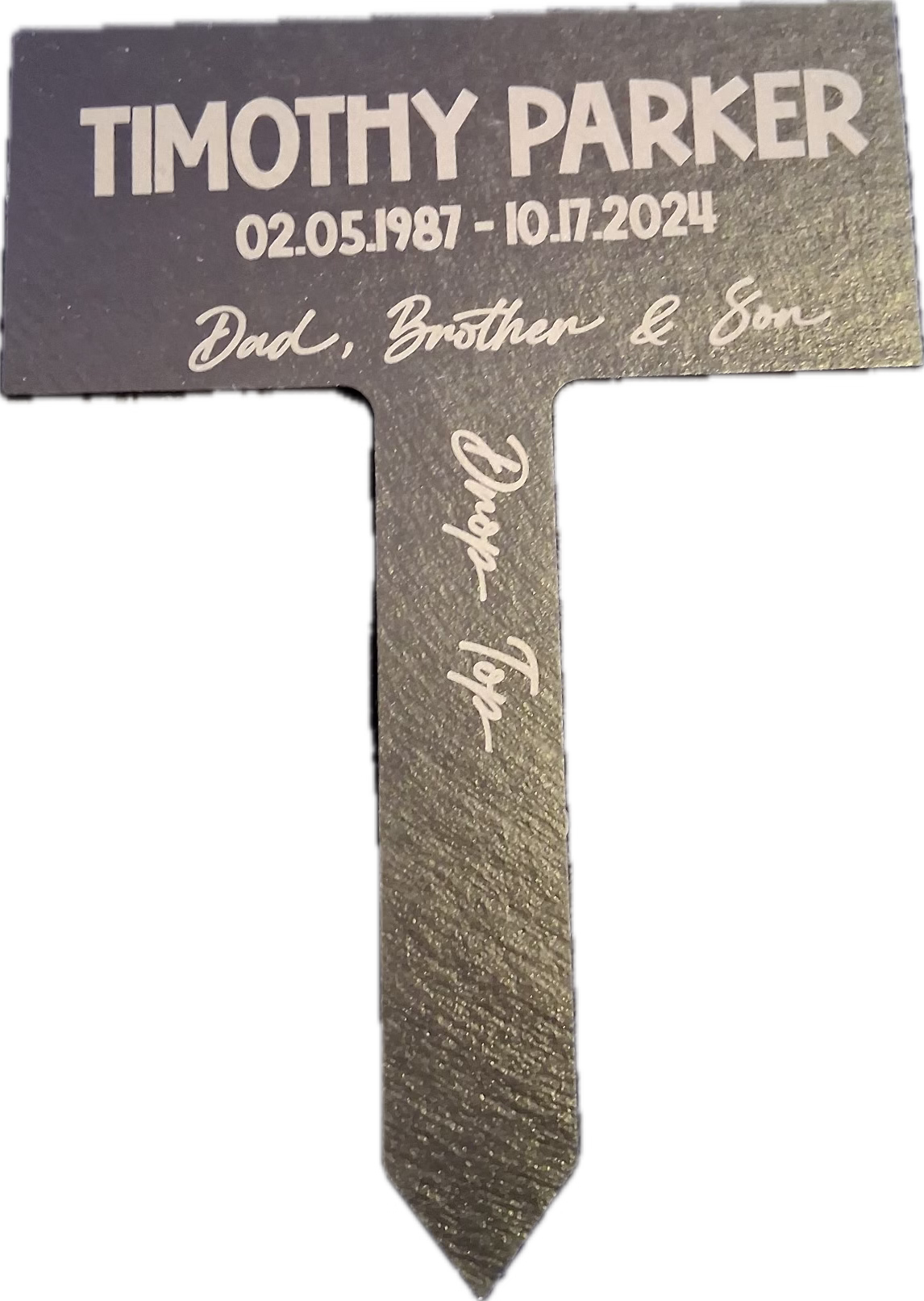 Memorial Garden Stake