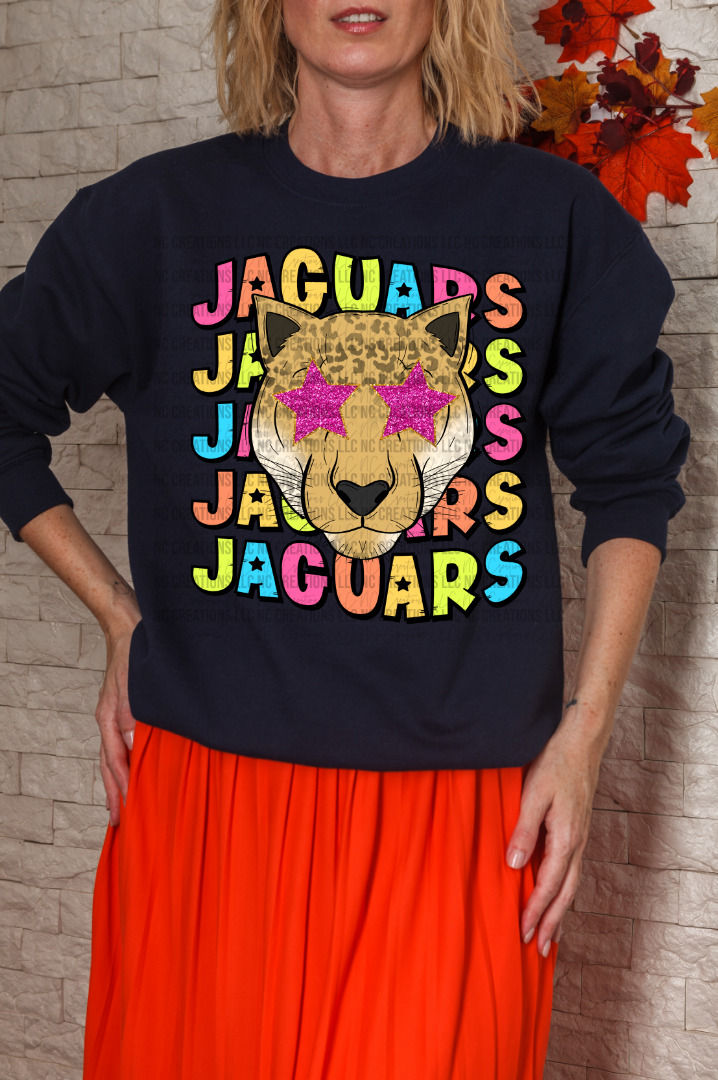 Jaguars Preppy Mascot