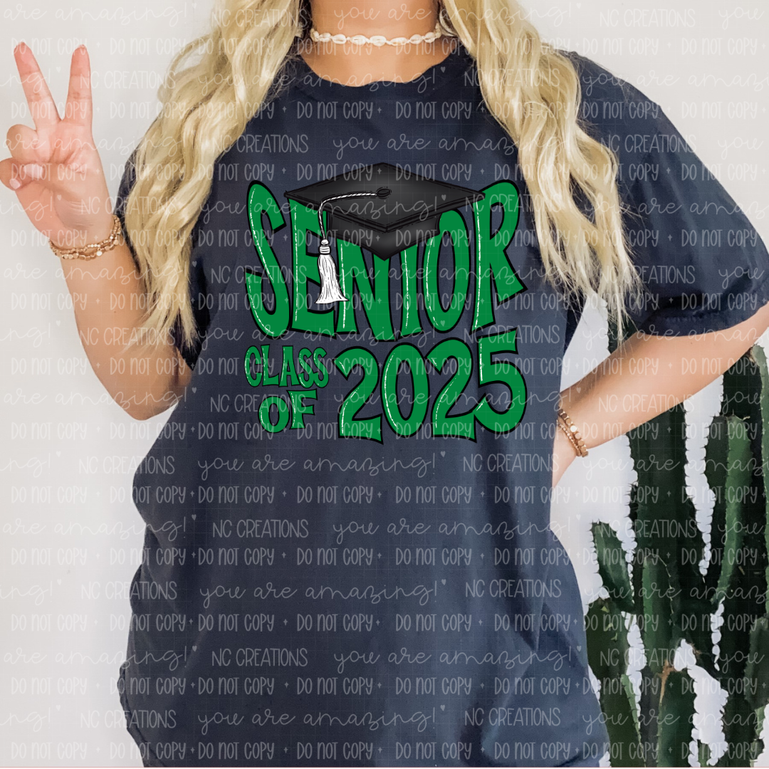 Senior 2025 Cap Kelly Green