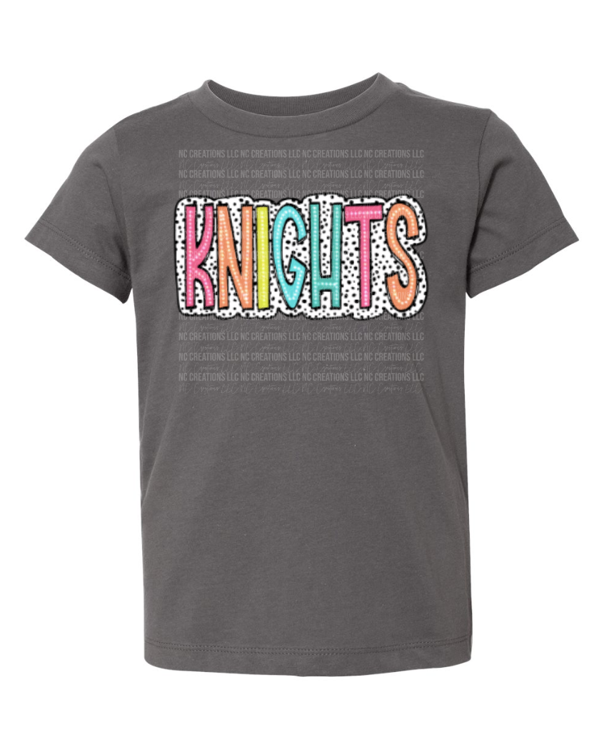 Knights Bright Dalmatian Dots Kids