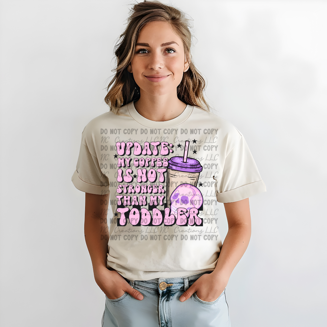 Update My Coffee Is Not Stronger