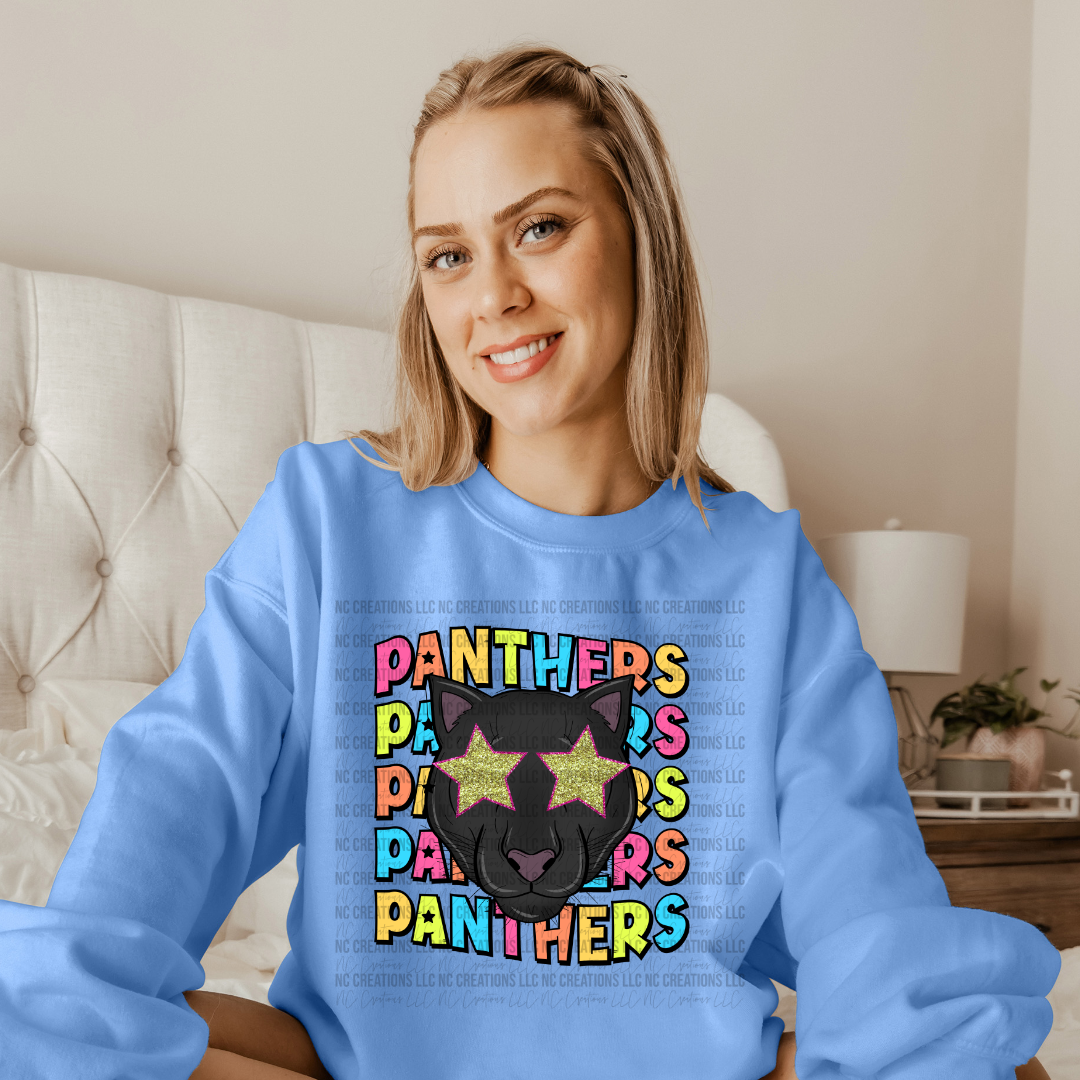 Panthers Preppy Mascot