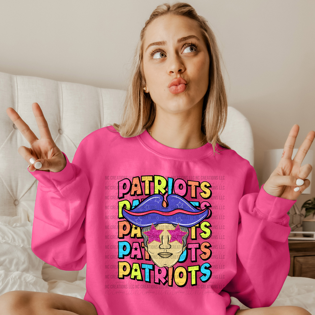 Patriots Preppy Mascot