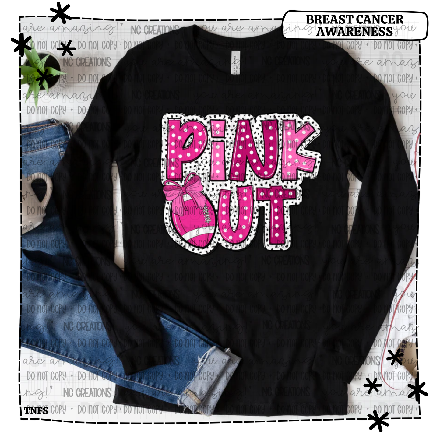 Pink Out Polkadot