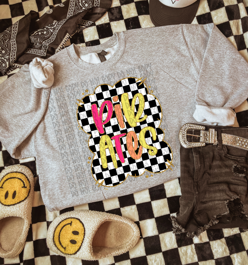 Pirates Checkered Mascot