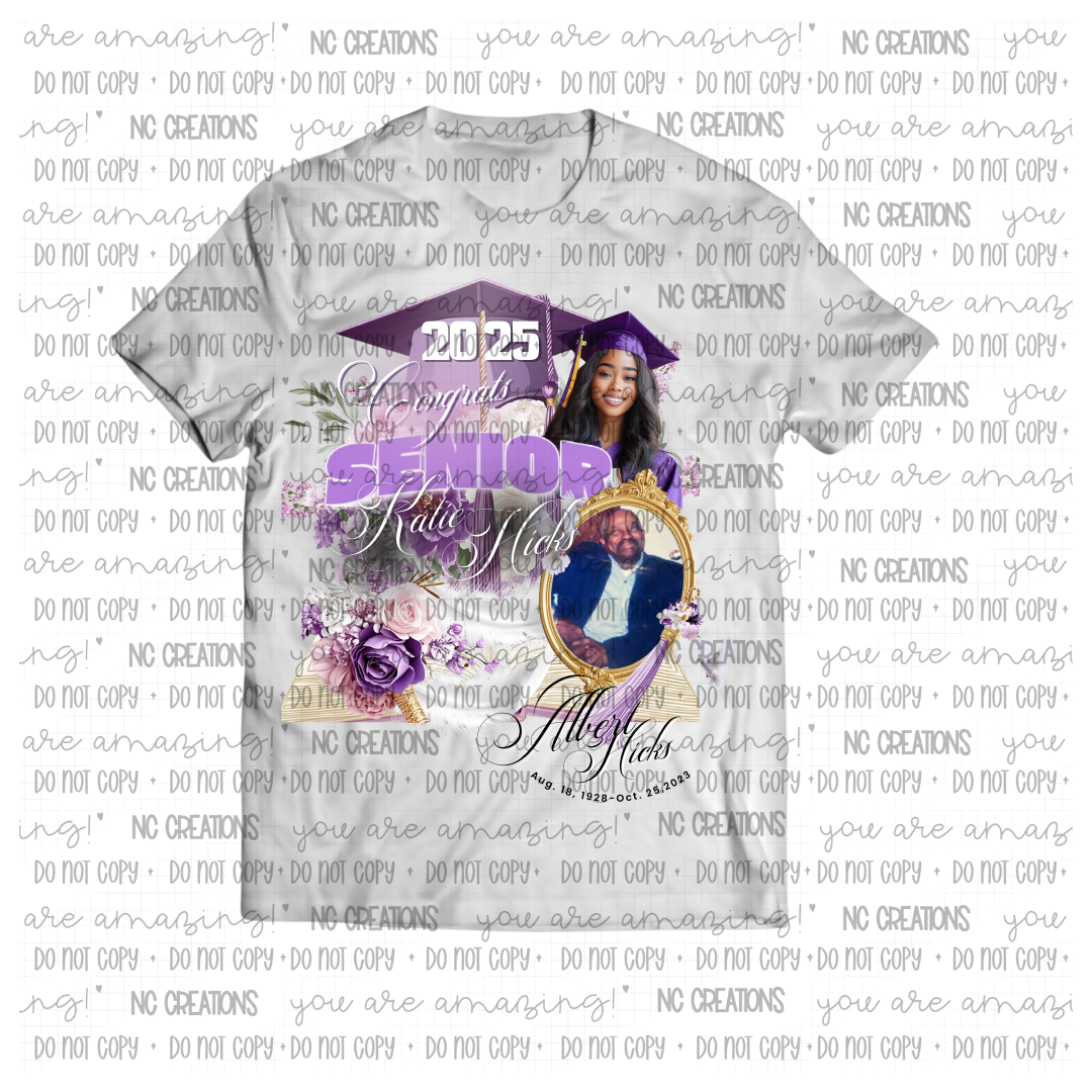 Purple Flower Class of 2025