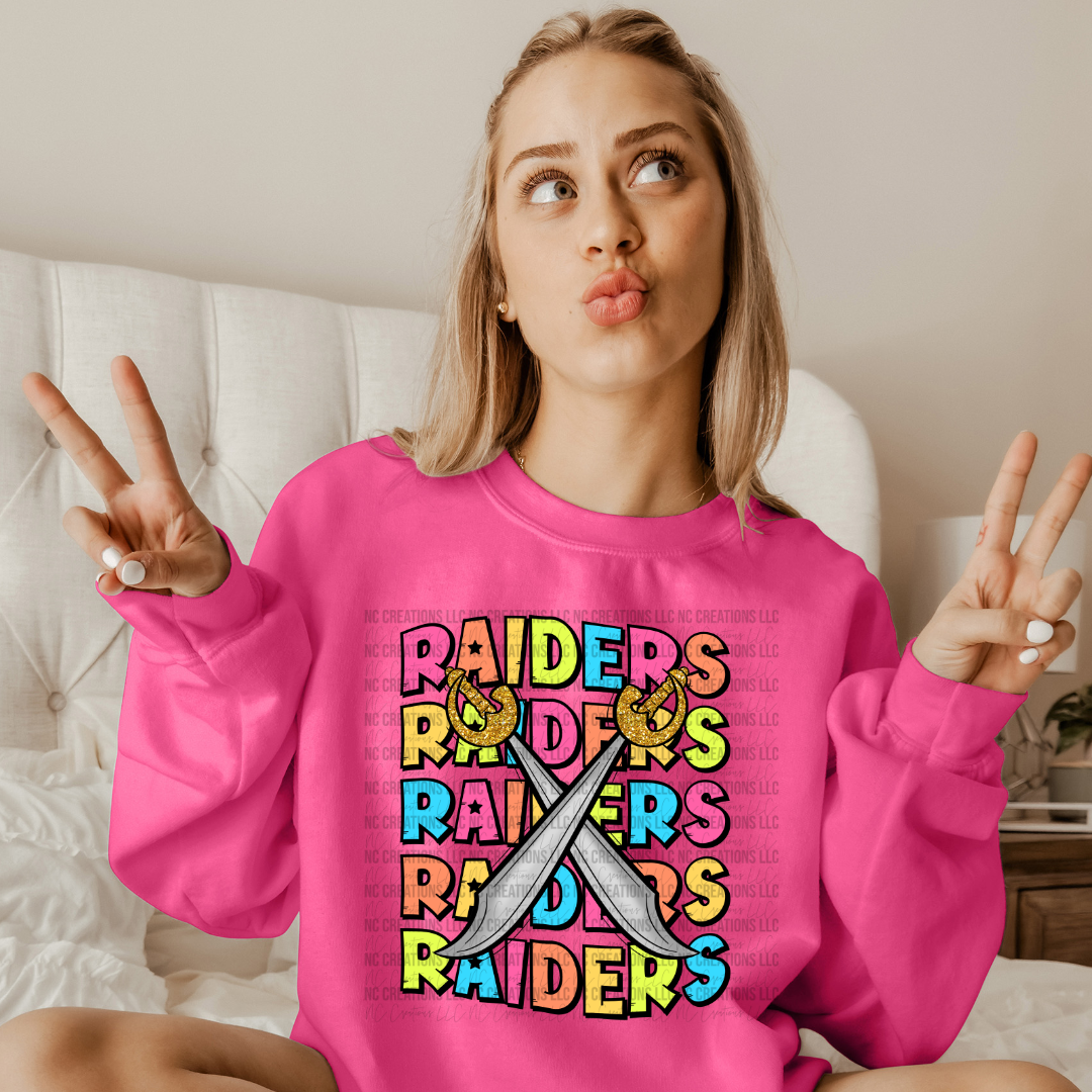 Raiders Preppy Mascot