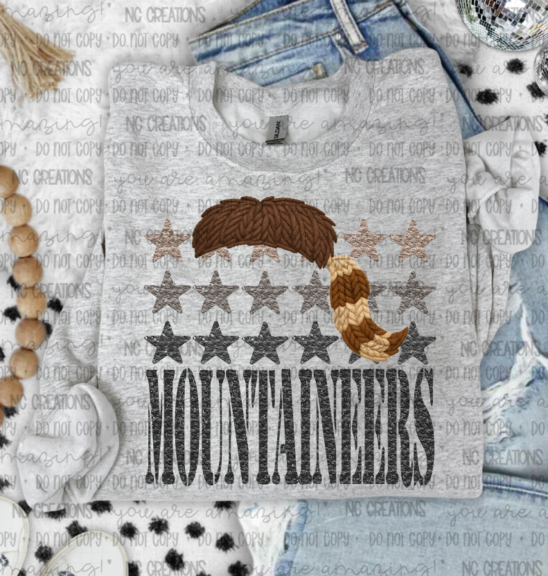 Mountaineers Yarn Mascot