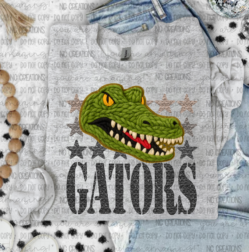 Gators Yarn Mascot