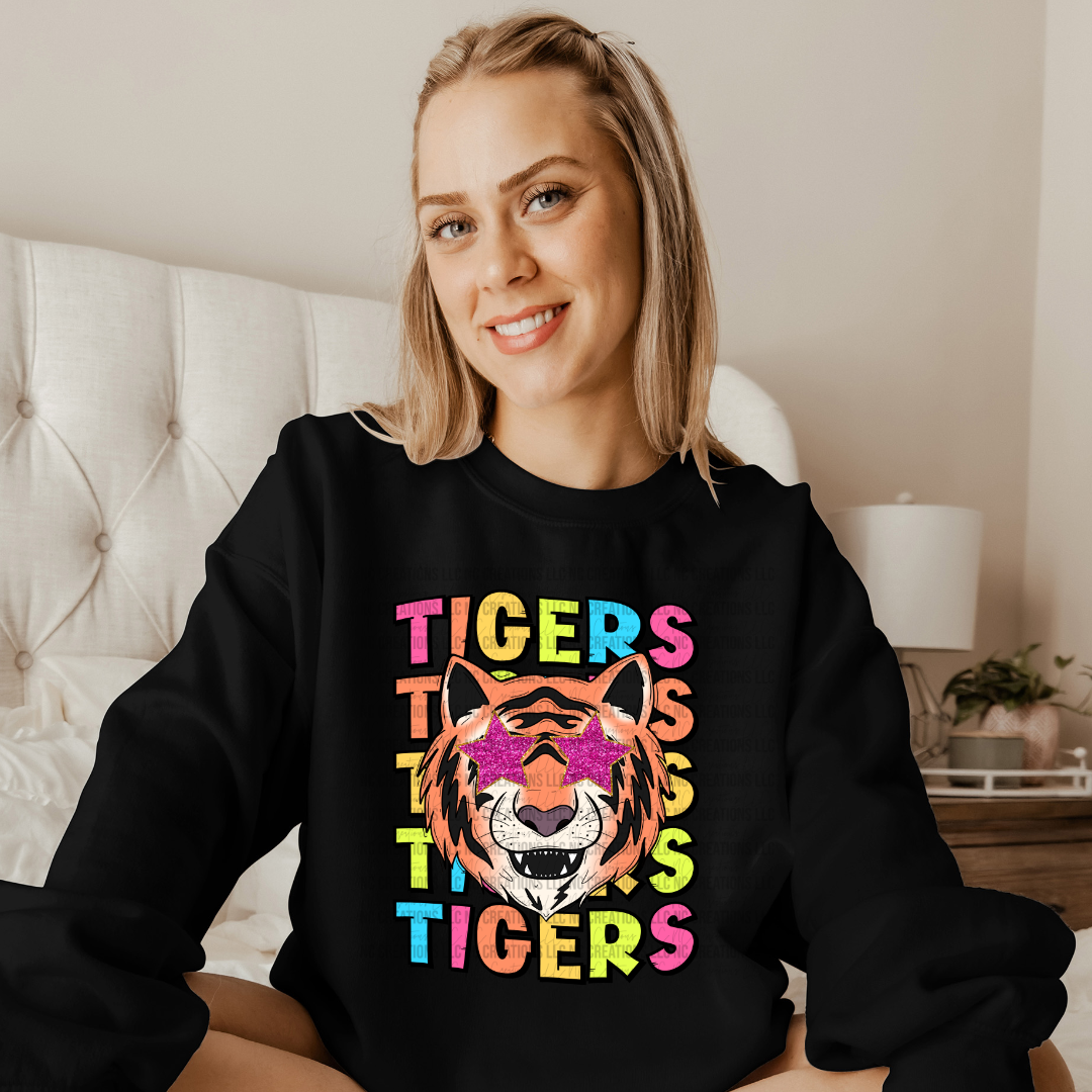 Tigers Preppy Mascot