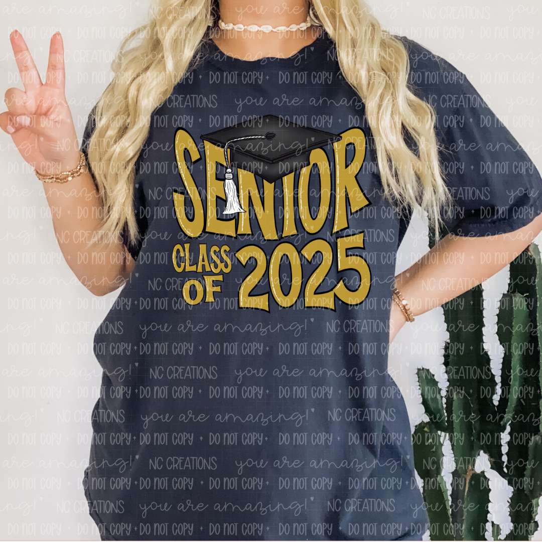 Senior 2025 Cap Vegas Gold