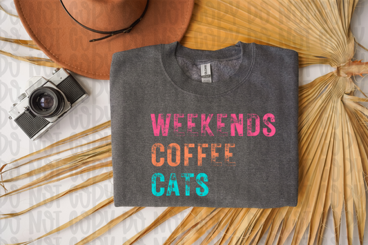 Weekends Coffee Cats