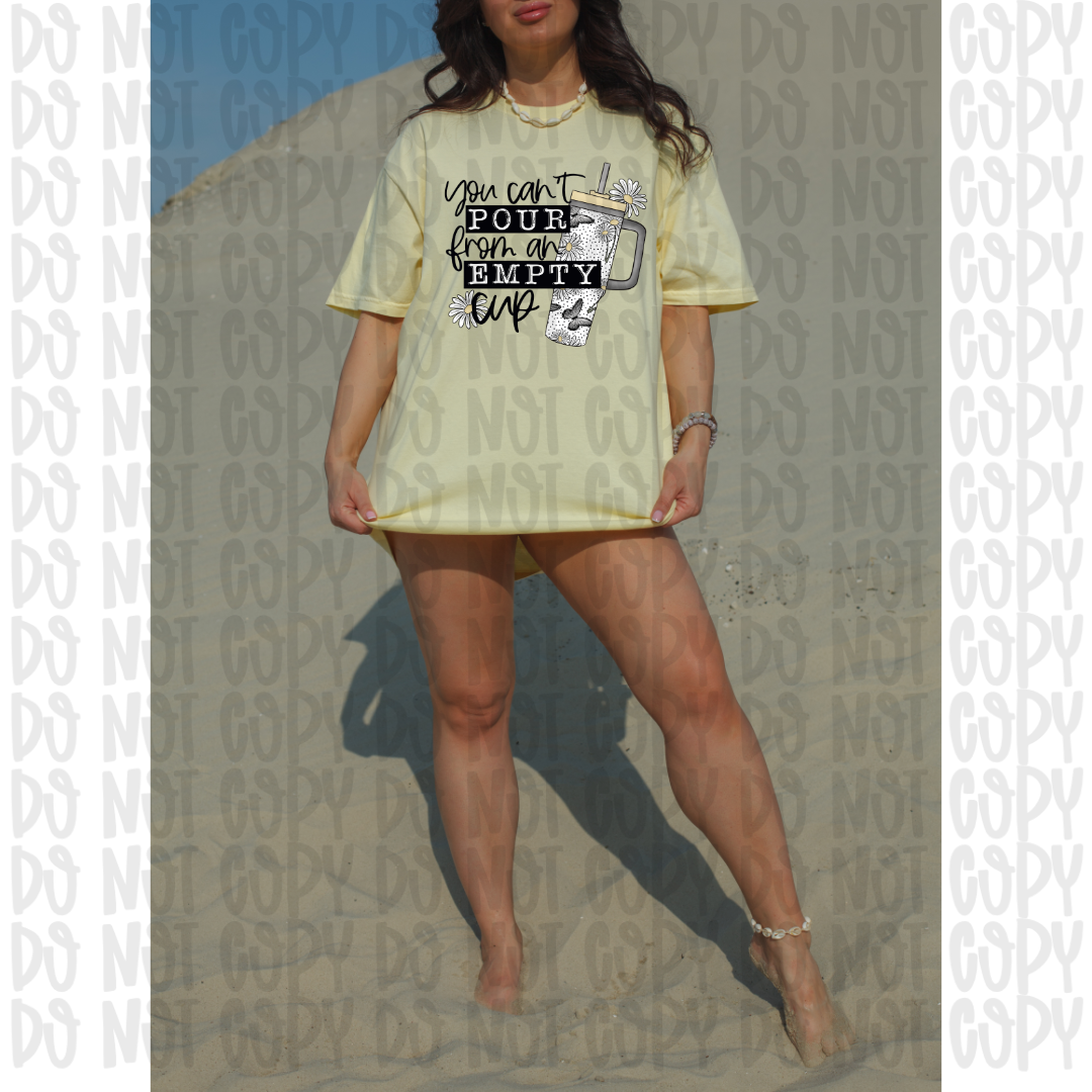 You Can't Pour From An Empty Cup