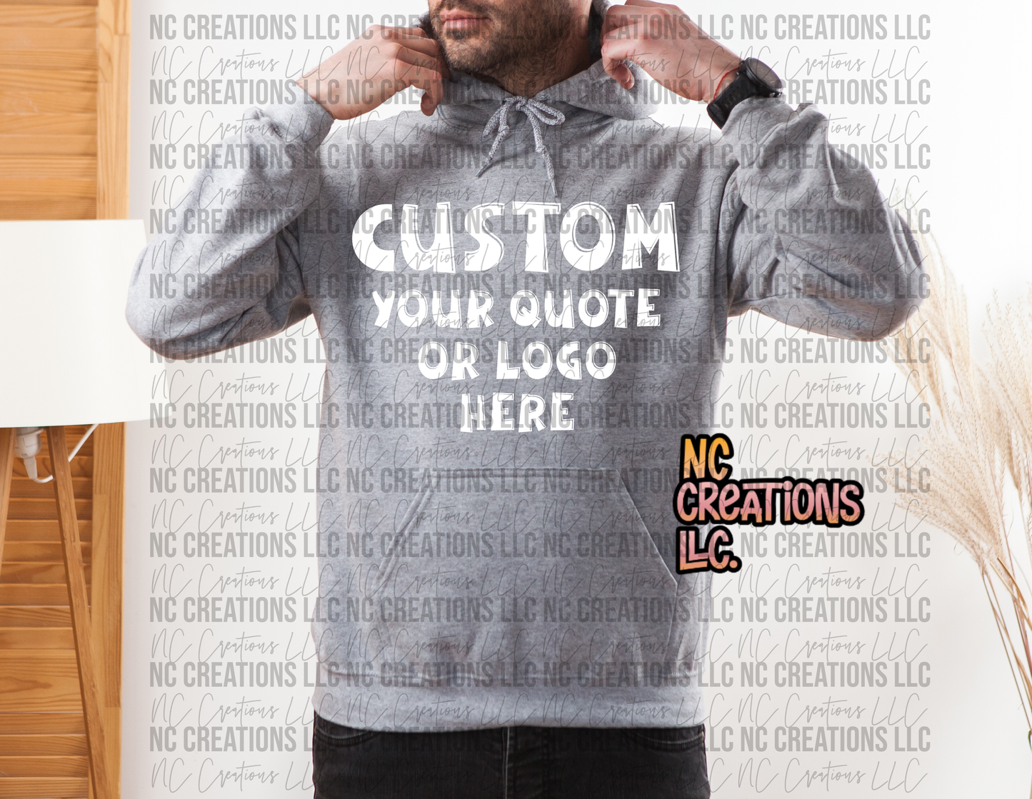 Custom Hooded Sweatshirt
