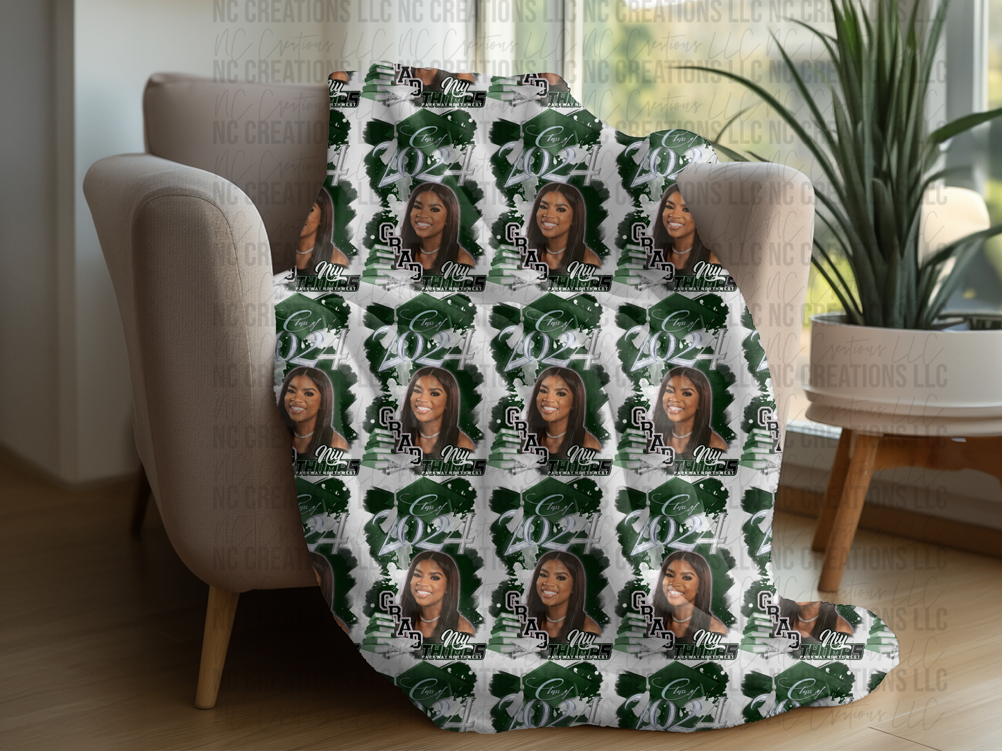 Couverture polaire personnalisée