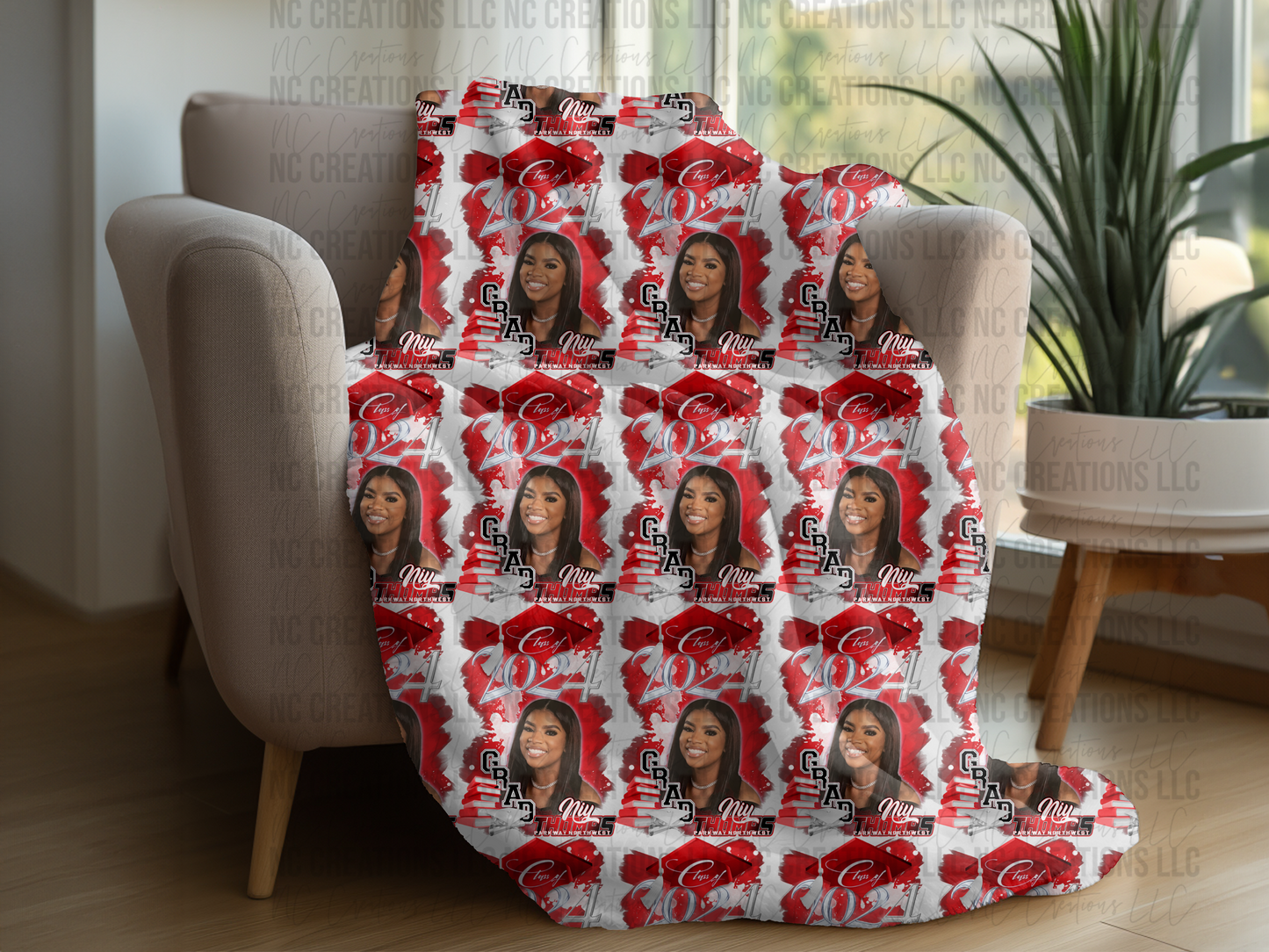 Couverture polaire personnalisée