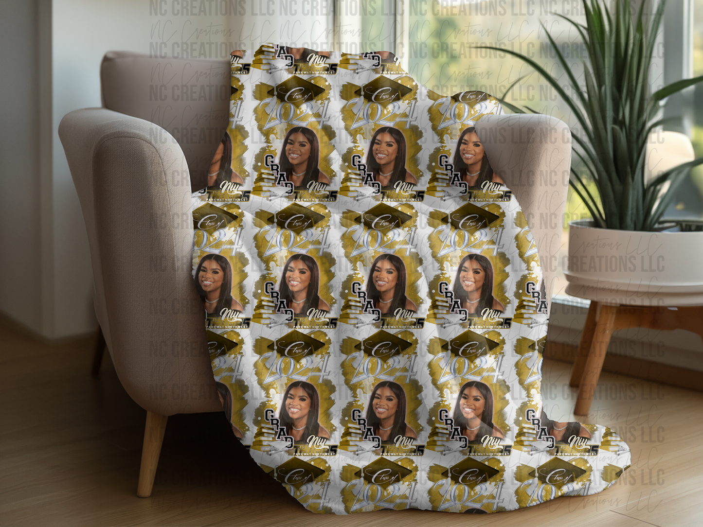 Couverture polaire personnalisée
