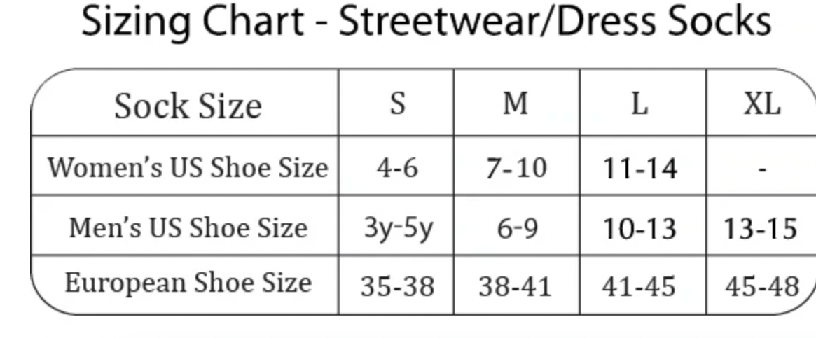 Calcetines estilo streetwear