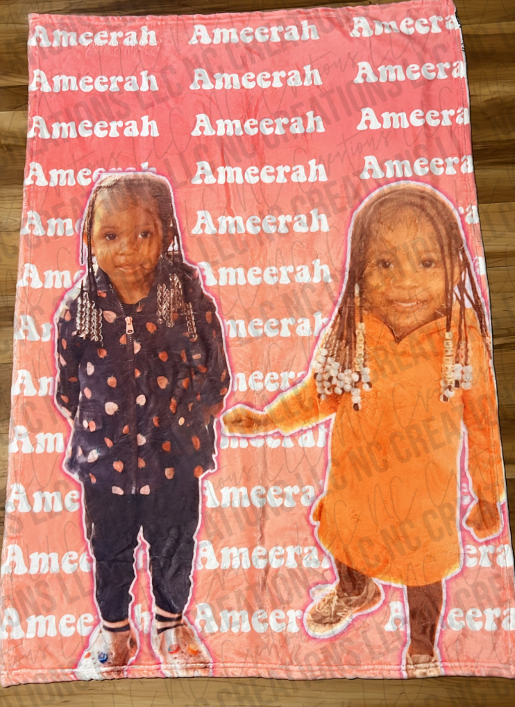 Couverture polaire personnalisée