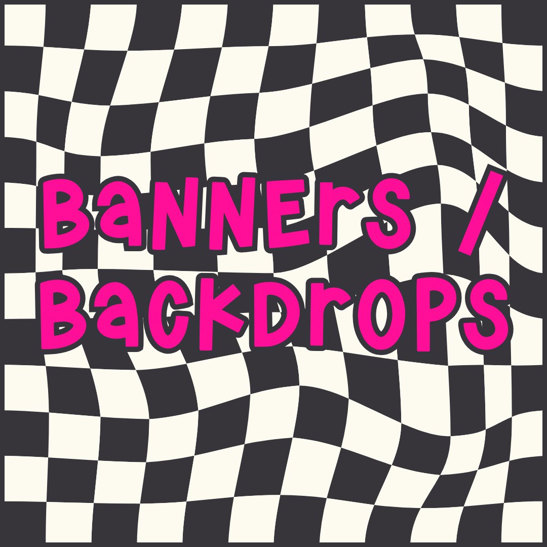 Banners / Back Drops
