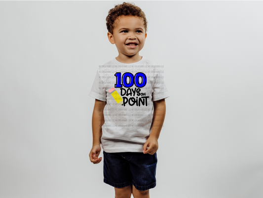 100 Days on Point Tee