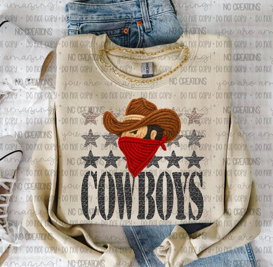 Cowboys Yarn Mascot