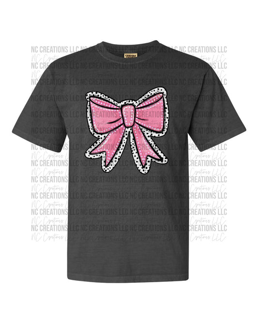 Pink Bow Bright Dalmatian Dots Wholesale