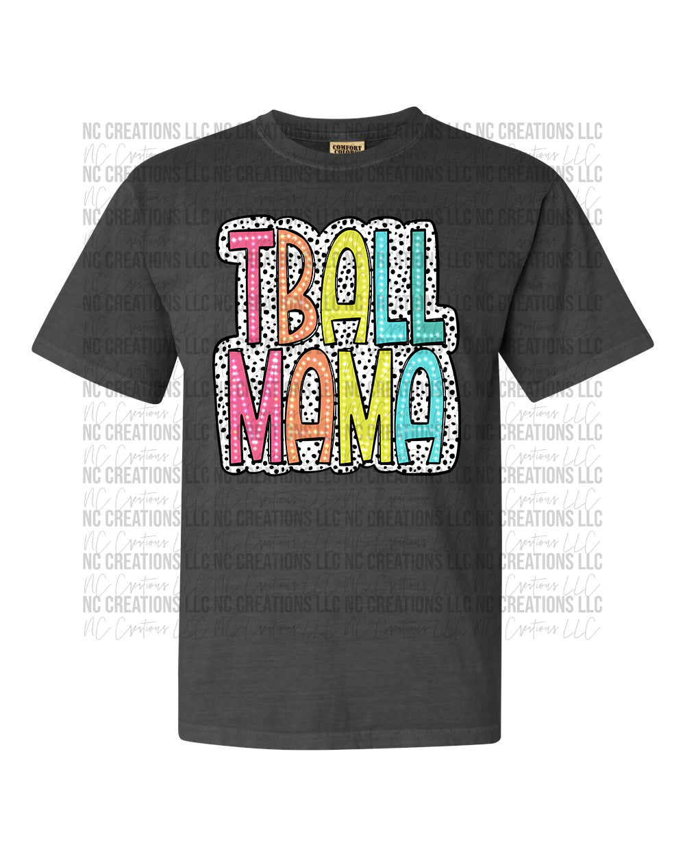TBall Mama Bright Dalmatian Dots