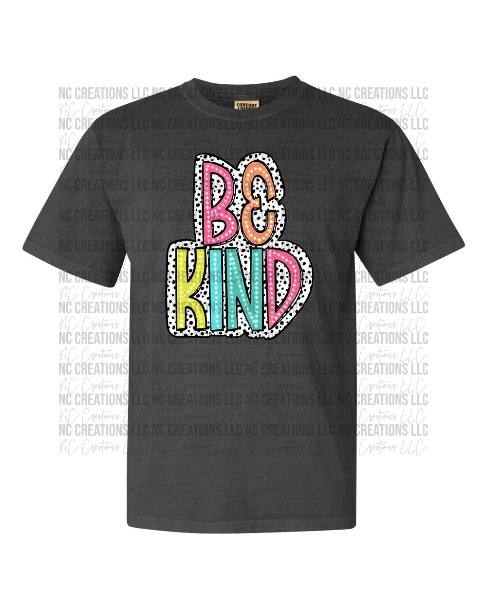 Be Kind Bright Dalmatian Dots