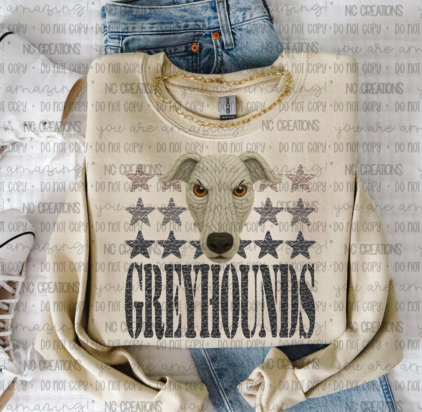 Greyhounds Yarn Mascot