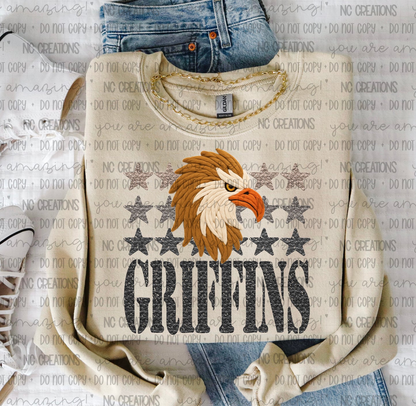 Griffins Yarn Mascot