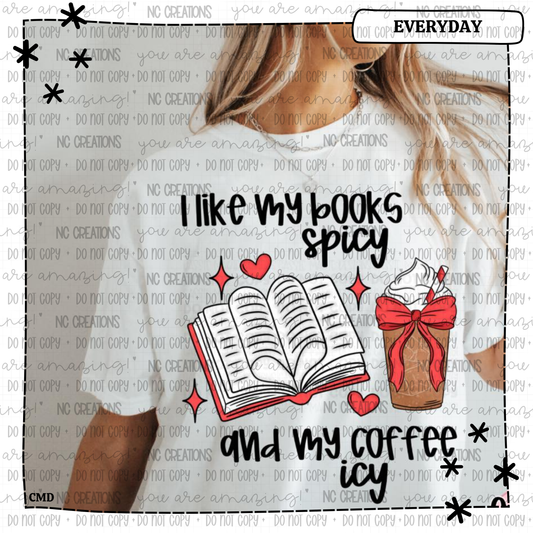 Books Spicy Coffee Icy