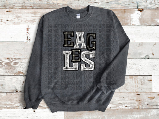 Eagles - Sudadera especial en blanco y negro | Venta al por mayor