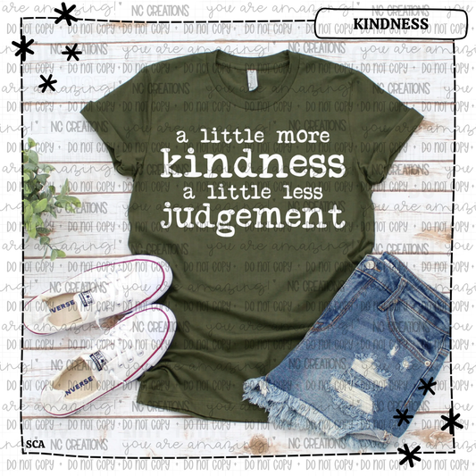A little more kindness